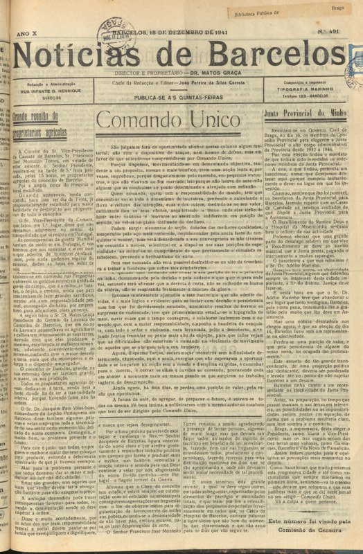 Notícias de Barcelos
