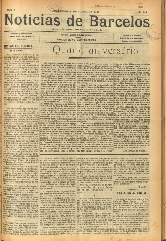 Notícias de Barcelos