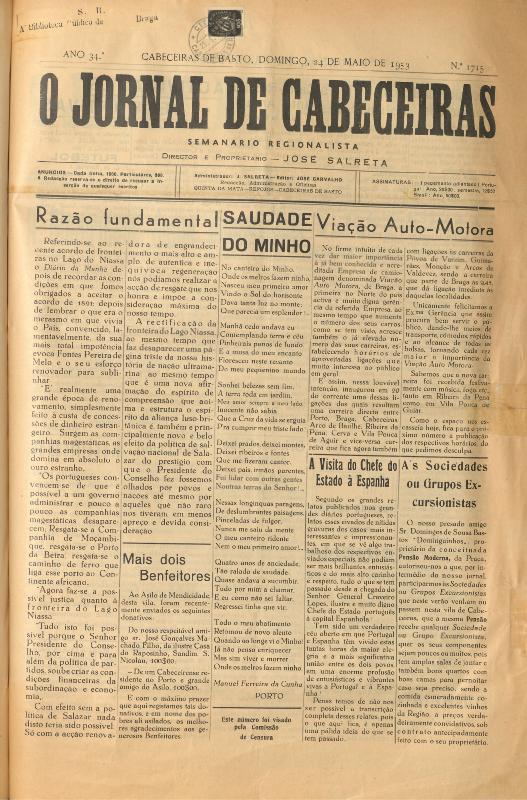 Jornal de Cabeceiras (O)