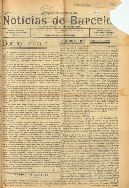 Notícias de Barcelos
