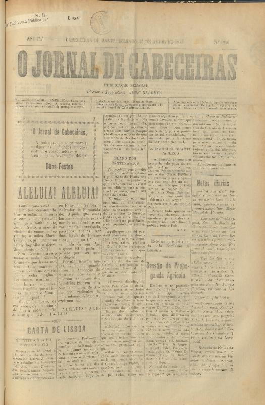 Jornal de Cabeceiras (O)