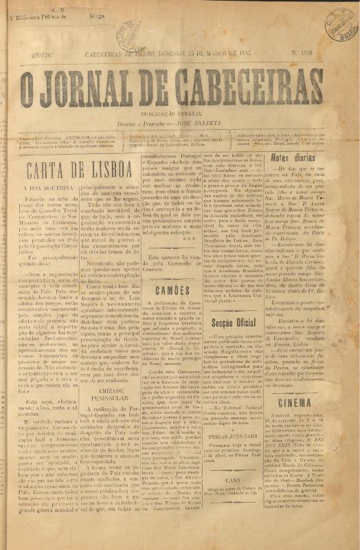 Jornal de Cabeceiras (O)