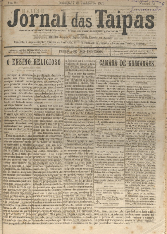 Jornal das Taipas