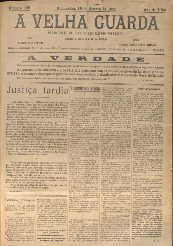 Velha Guarda (A)
