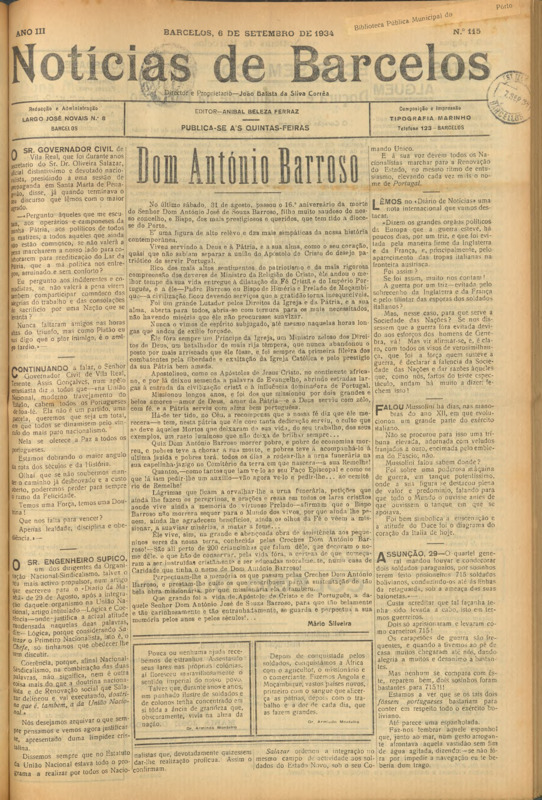 Notícias de Barcelos