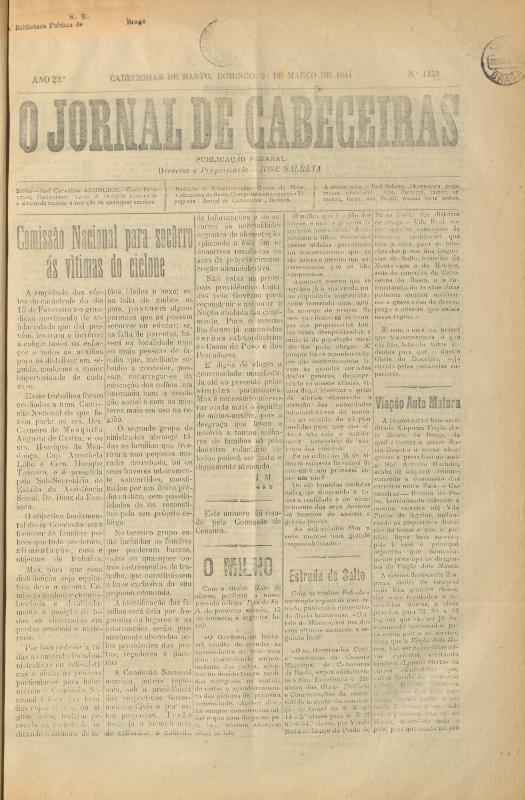 Jornal de Cabeceiras (O)