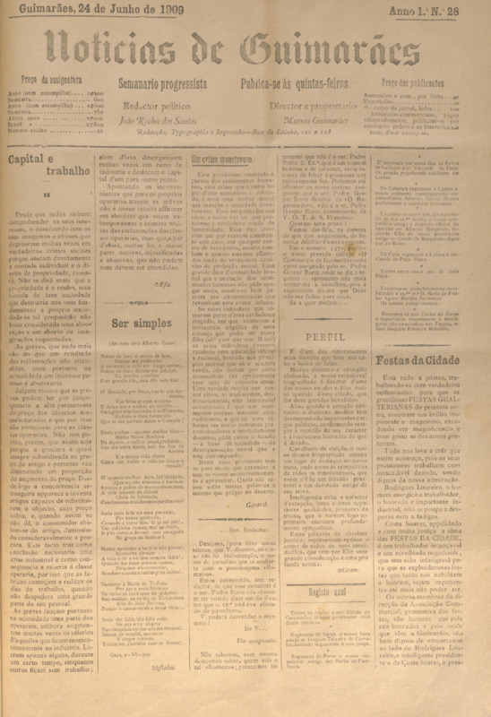 Notícias de Guimarães
