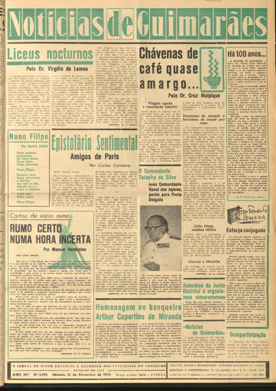 Notícias de Guimarães