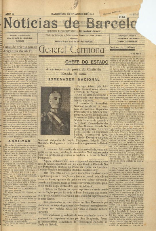 Notícias de Barcelos