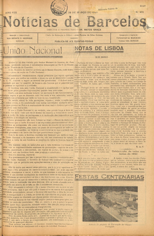 Notícias de Barcelos