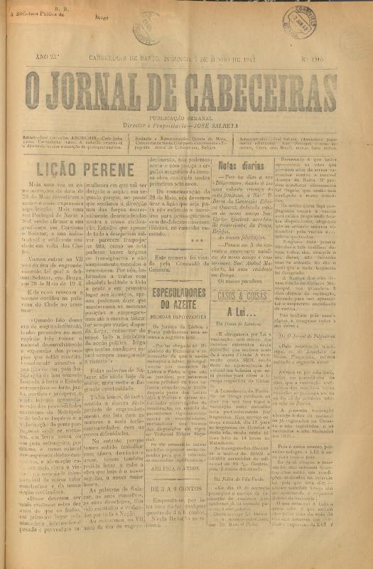 Jornal de Cabeceiras (O)