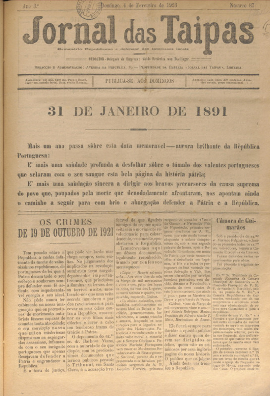 Jornal das Taipas