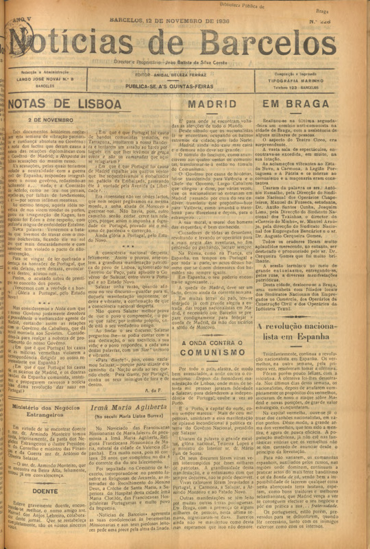 Notícias de Barcelos