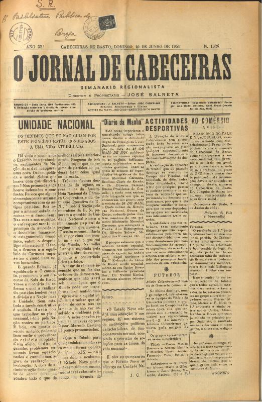 Jornal de Cabeceiras (O)