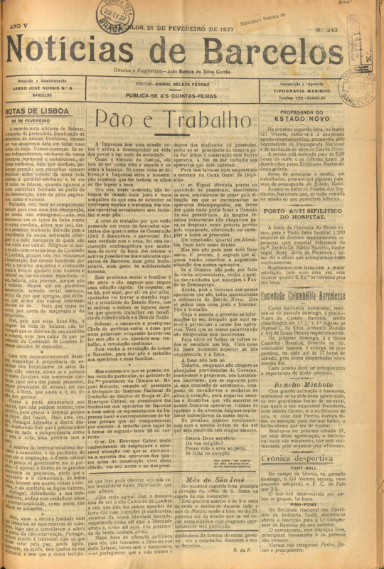 Notícias de Barcelos