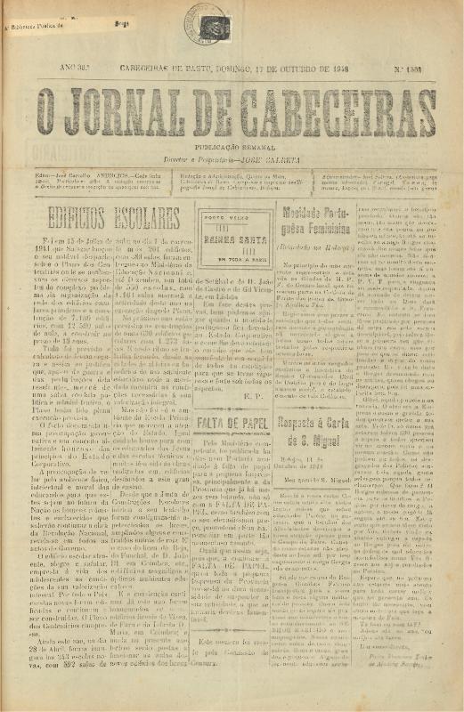 Jornal de Cabeceiras (O)