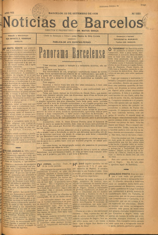 Notícias de Barcelos