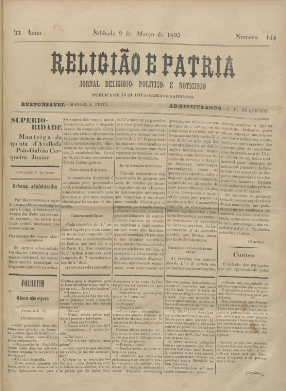 Religião e Pátria