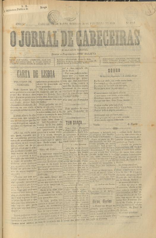 Jornal de Cabeceiras (O)