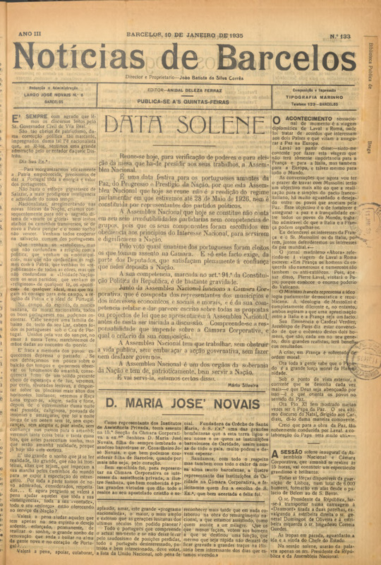 Notícias de Barcelos