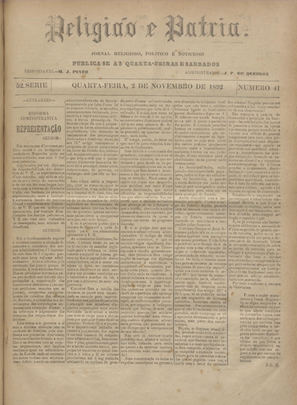Religião e Pátria