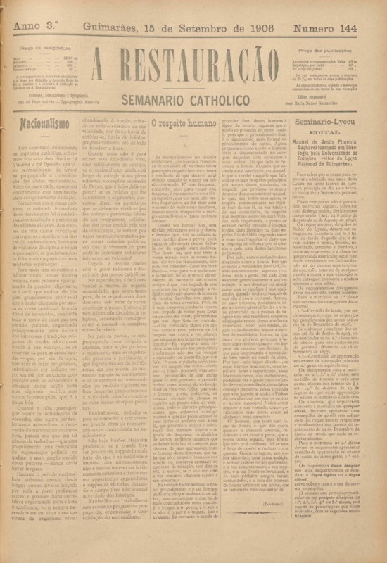 Restauração