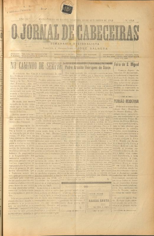 Jornal de Cabeceiras (O)