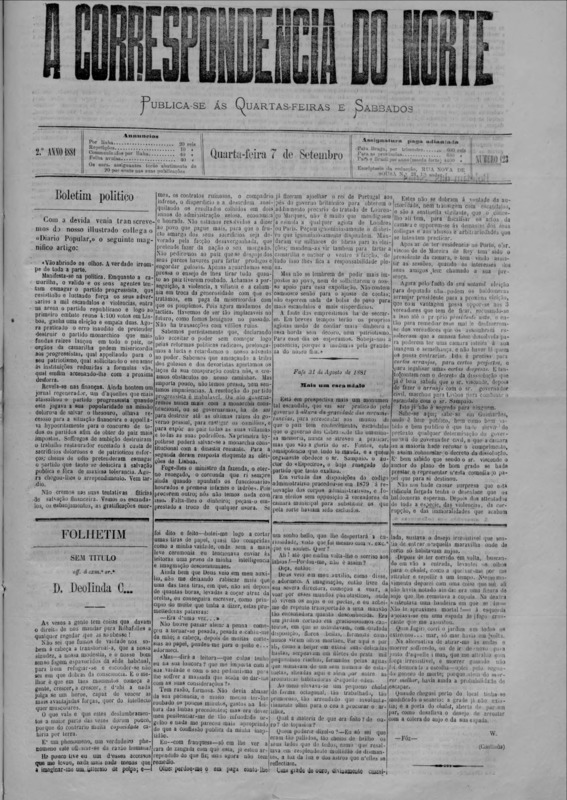 Correspndência do Norte (A)