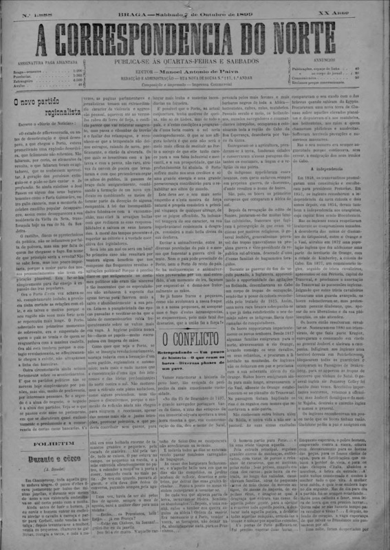 Correspndência do Norte (A)