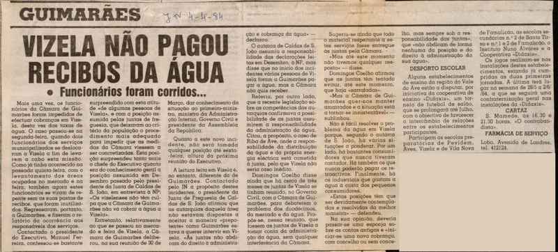 Jornal de Notícias -04/04/1984