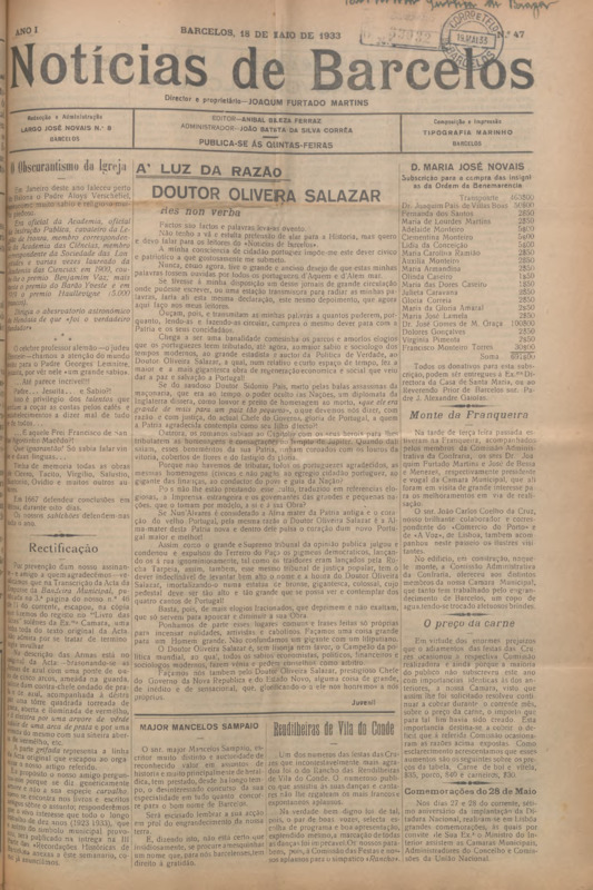 Notícias de Barcelos
