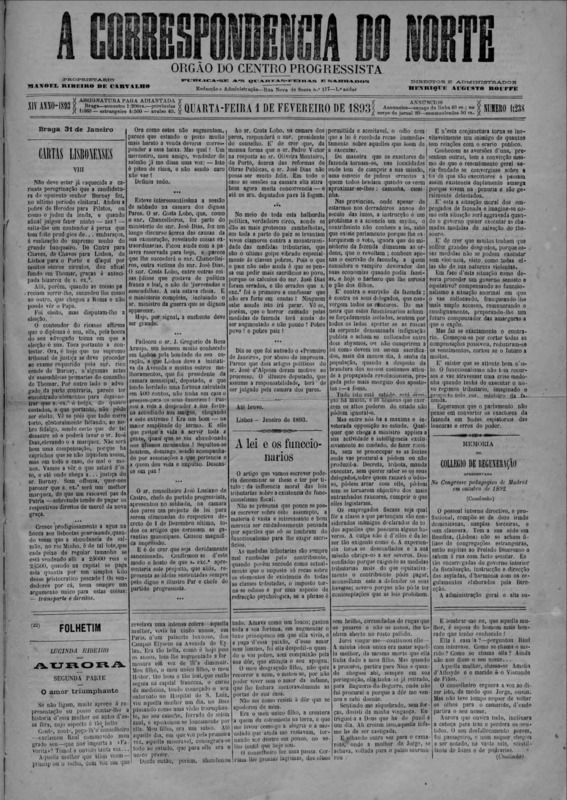 Correspndência do Norte (A)