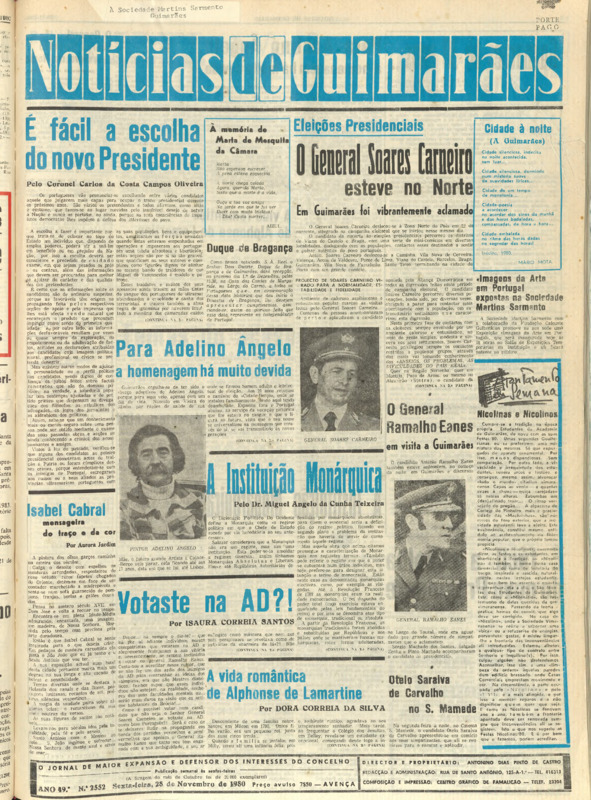 Notícias de Guimarães
