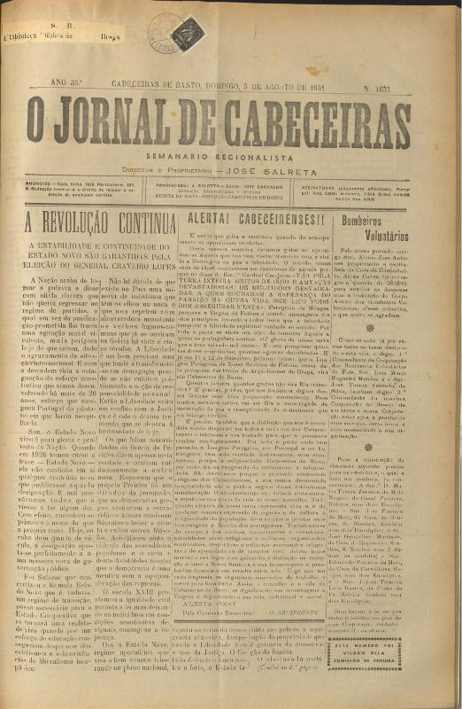 Jornal de Cabeceiras (O)