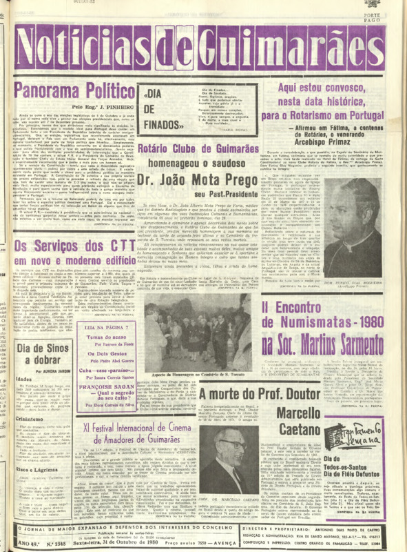 Notícias de Guimarães