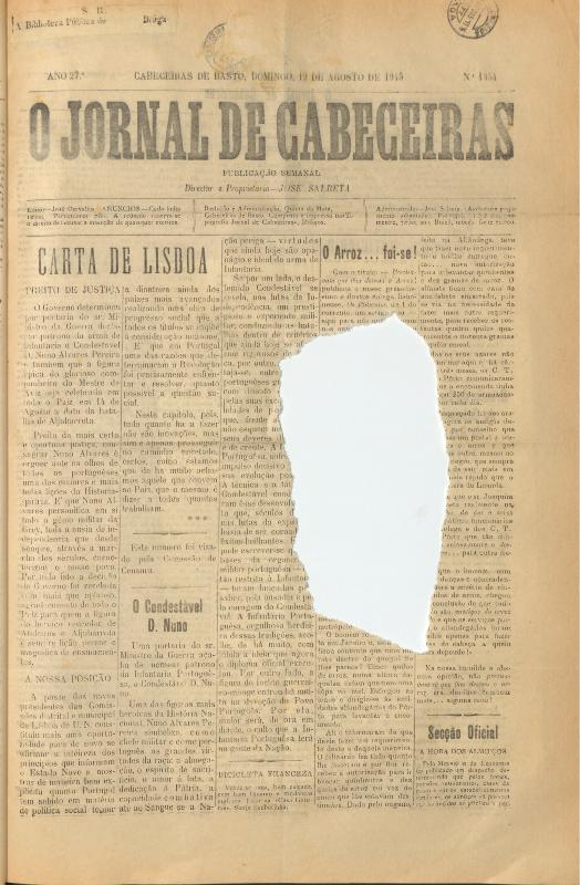 Jornal de Cabeceiras (O)