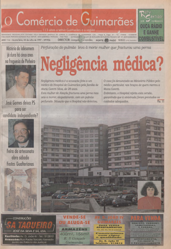 Comércio de Guimarães (O)