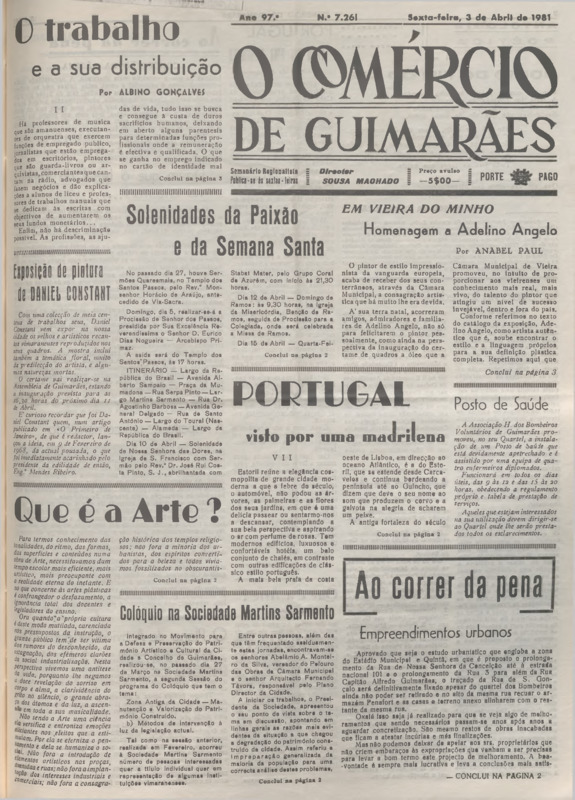 Comércio de Guimarães (O)