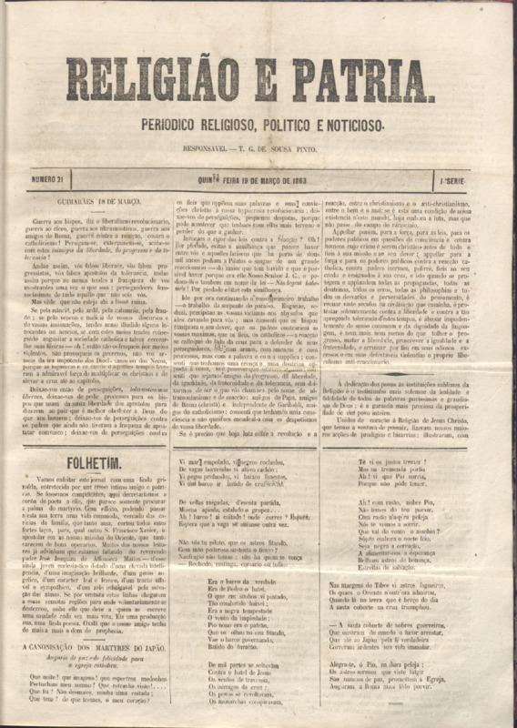 Religião e Pátria