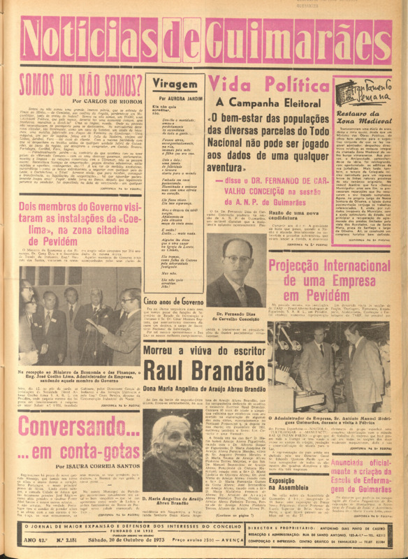 Notícias de Guimarães