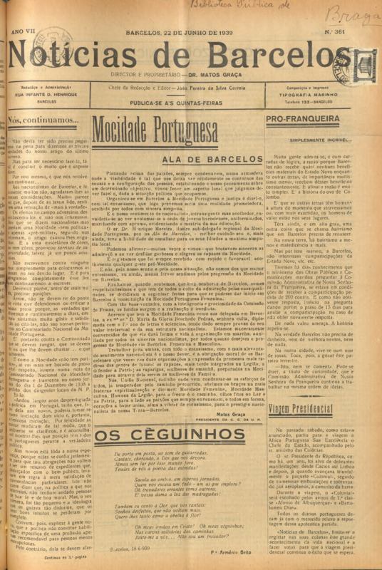 Notícias de Barcelos