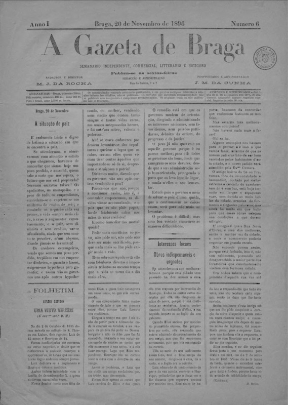 Gazeta de Braga (A)