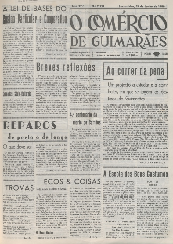 Comércio de Guimarães (O)