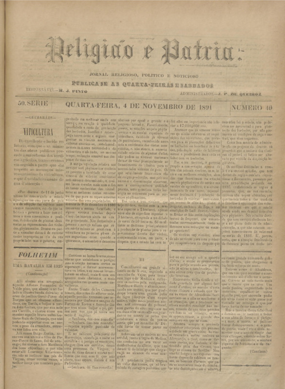 Religião e Pátria
