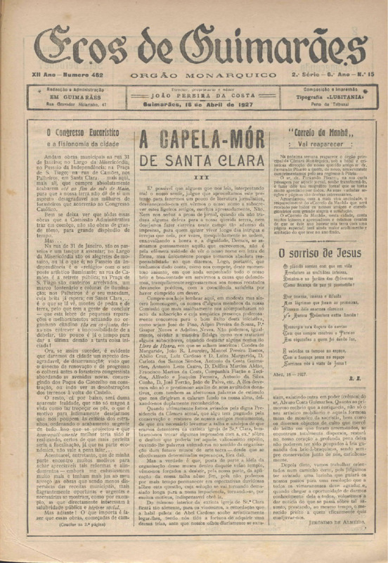 Echos de Guimarães