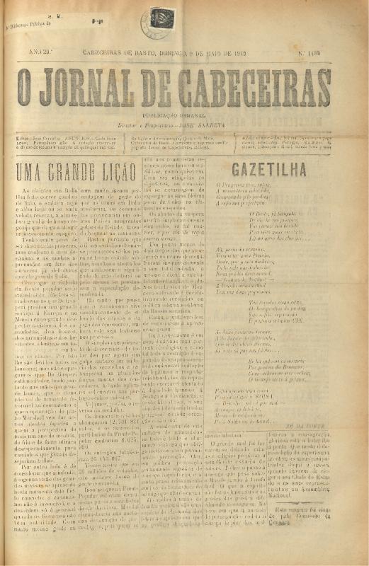 Jornal de Cabeceiras (O)