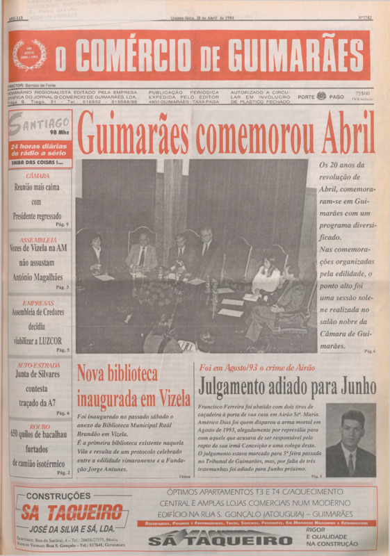 Comércio de Guimarães (O)