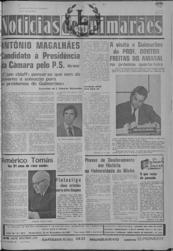 Notícias de Guimarães
