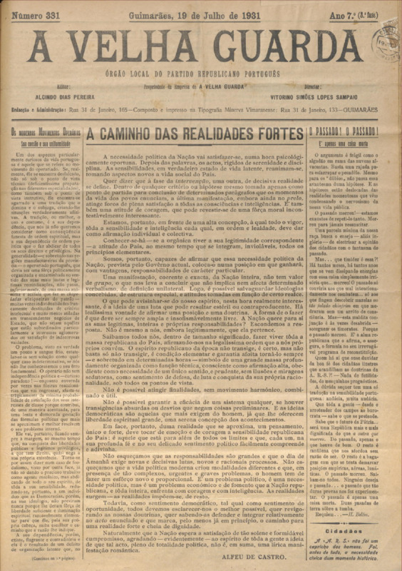 Velha Guarda (A)