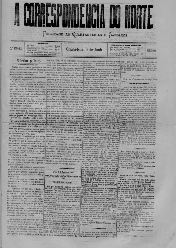 Correspndência do Norte (A)
